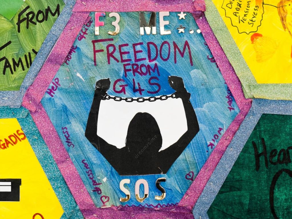 Migration Blanket, women, Uk, refugees, art