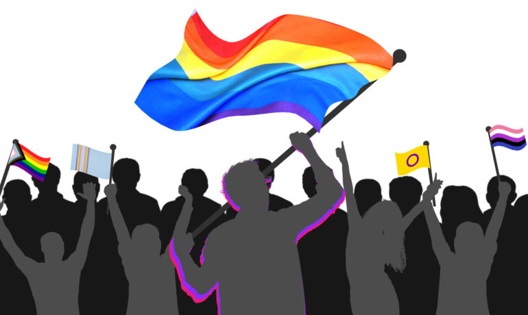 pride flags