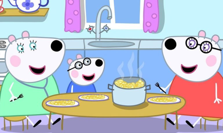 peppa pig, peppa pig same-sex couple, penny polar bear