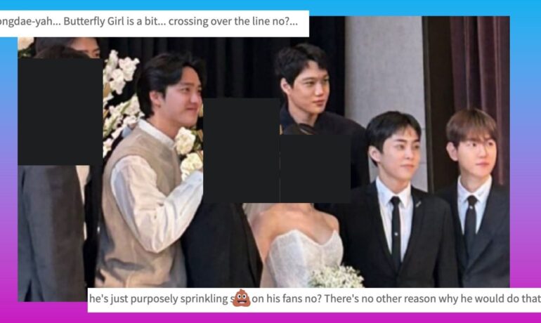 EXO’s Chen receives backlash from Korean fans after playing EXO's fan song in his wedding pop inqpop (1)
