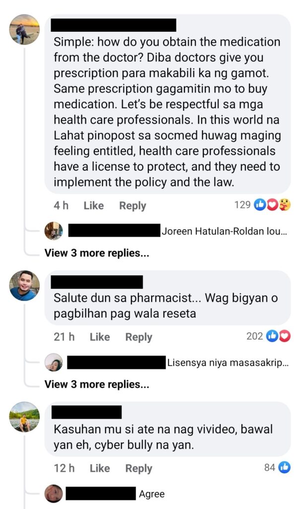 comments about pharmacist viral video