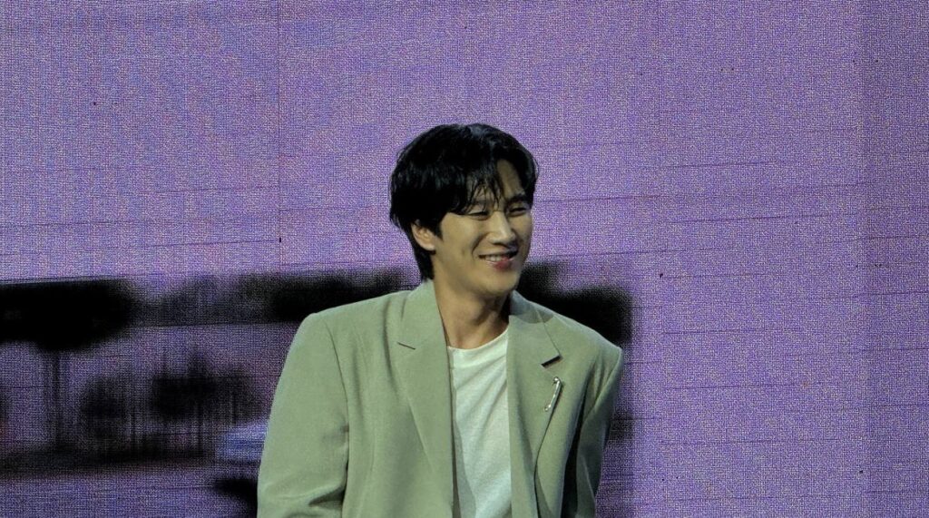 Ahn Bo Hyun during the “Boss-tagram” segment. Photo courtesy of Carmela Salentes, INQUIRER.net trainee