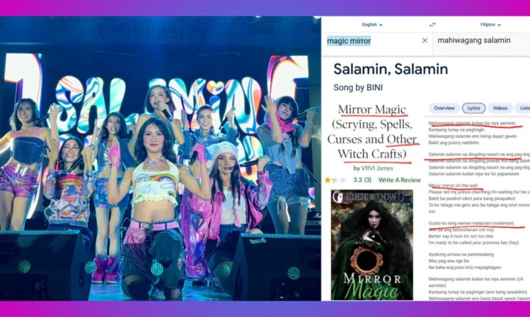 BINI’s song 'Salamin, Salamin' is said to be a song of witchcraft