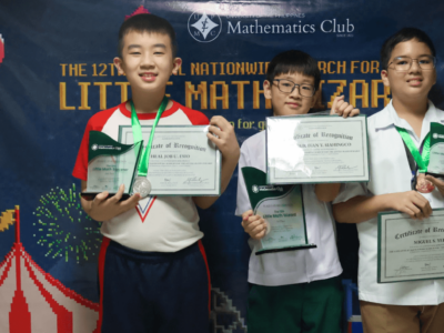 Mathe-magical: UP Math Club awards Grade 4 student at largest Annual Nationwide Search for Little Math Wizard