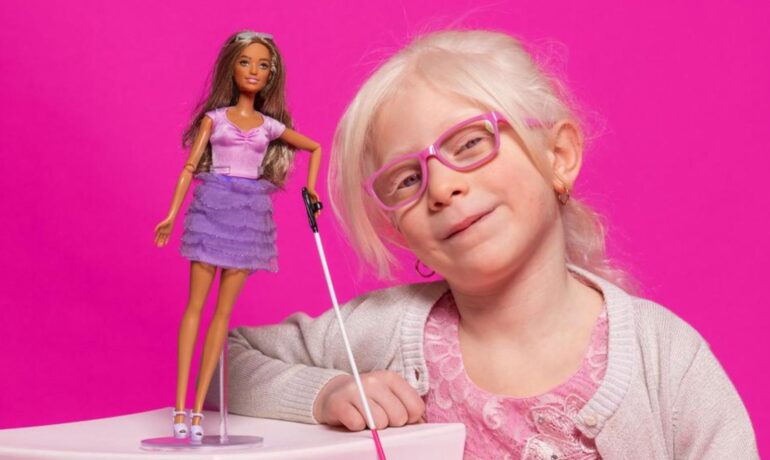 Mattel set to receive the 'Helen Keler Award' following their creation of 'Blind Barbie doll'