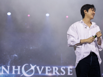 Lee Minho bonds with Filipino fans through ‘tumbang preso’ and balloon pop at his Manila fan meeting