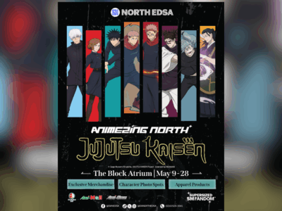 ‘Jujutsu Kaisen’ holds first in PH supersized themed pop-up at SM North Edsa